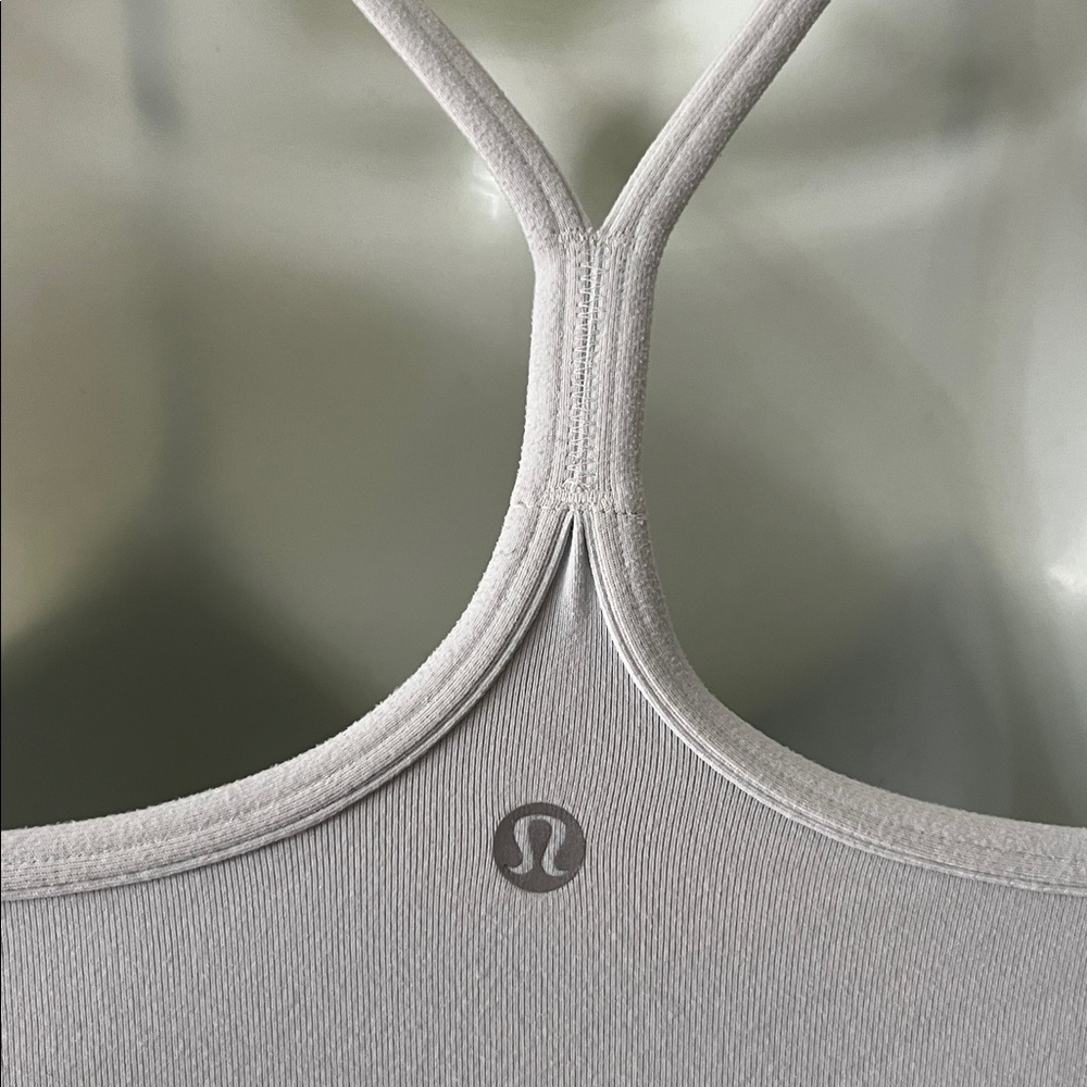 Lululemon Athletica White Strappy Tank - Picture 4 of 6